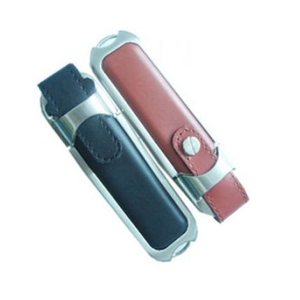 Maßgefertigte USB-Stick in Form eines Lederband - Topgiving